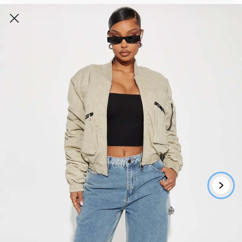 Edgy Bomber Jacket